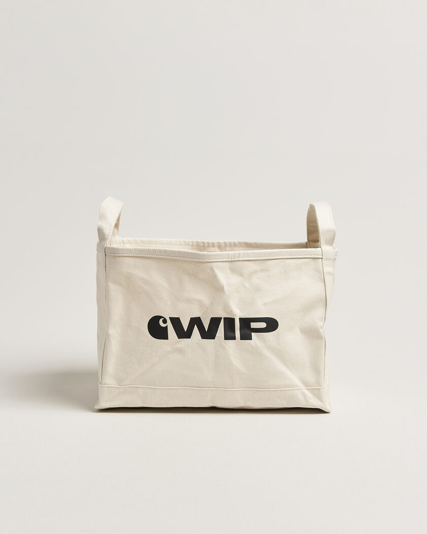 Carhartt WIP Whip Magazine Canvas Basket Natural – White
