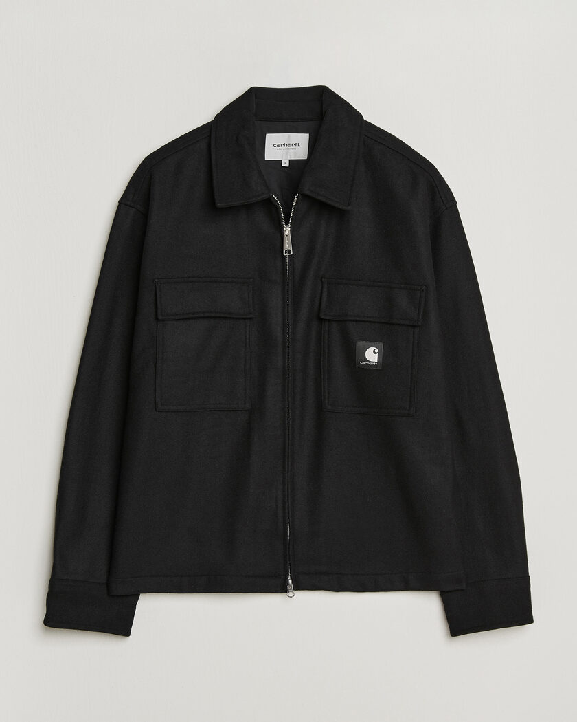 Polo Ralph Lauren Corduroy Pocket Overshirt Black at CareOfCarl.com