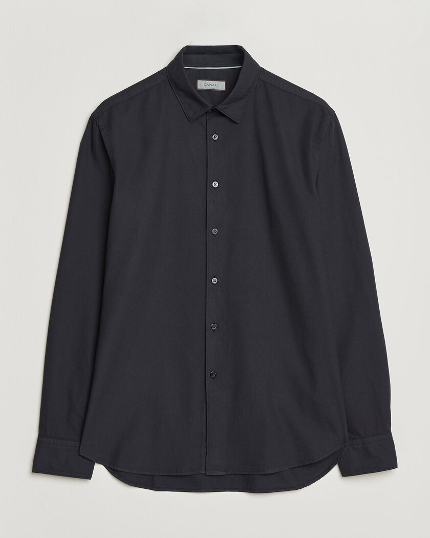 Giorgio Armani Double Pocket Overshirt Navy at CareOfCarl.com