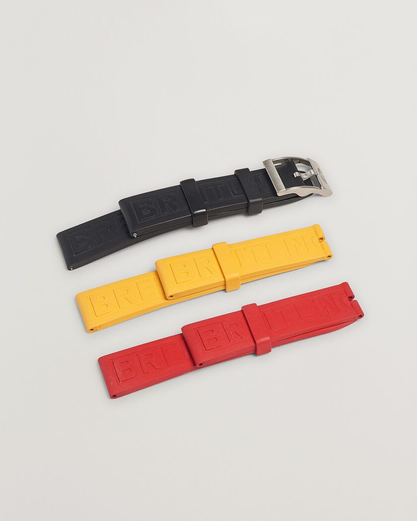 Breitling Pre-Owned Rubber Strap 22mm