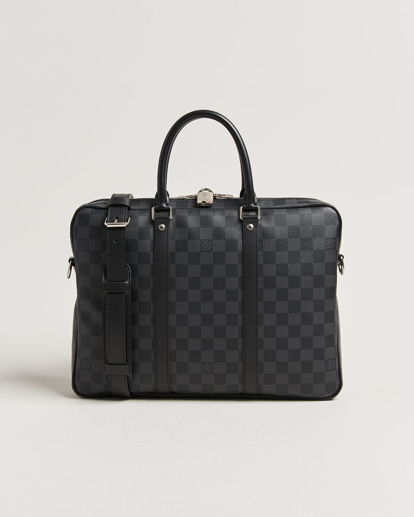 Louis Vuitton Pre-Owned Briefcase Explorer Monogram Eclipse at