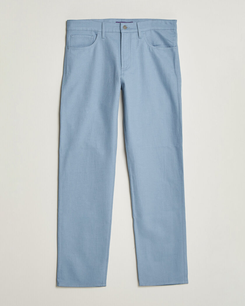 Auralee Washed Canvas Pants Light Brown at CareOfCarl.com