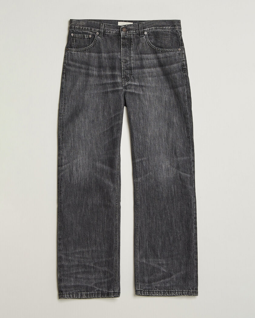 RRL Straight Fit 5-Pocket Denim Once Washed at CareOfCarl.com