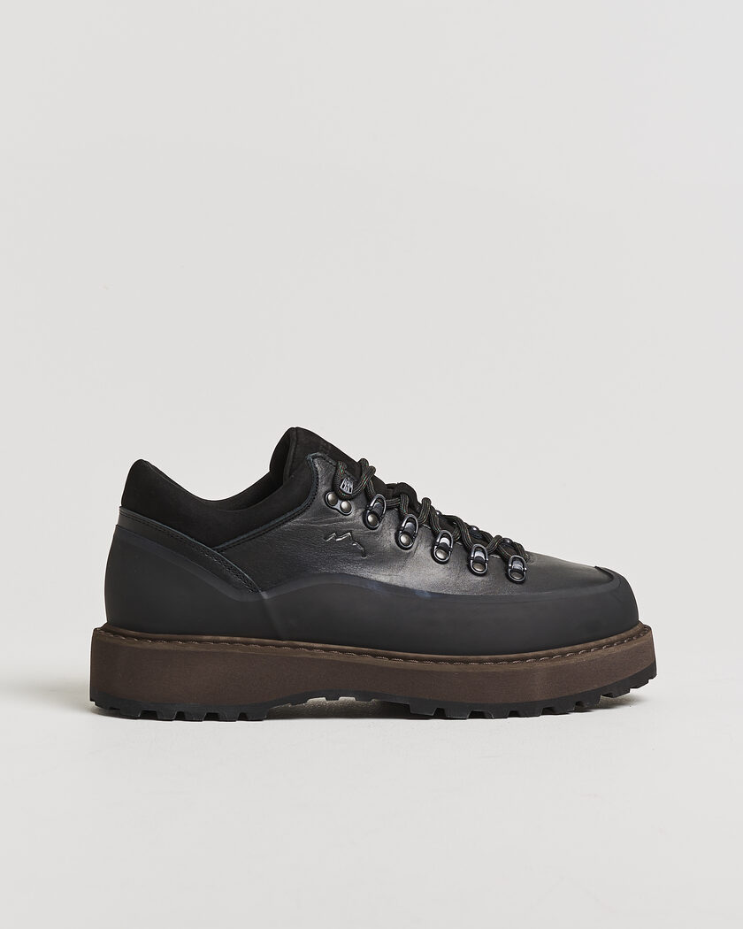 Diemme Cornaro Gomma Low Boot Black Calf – Black