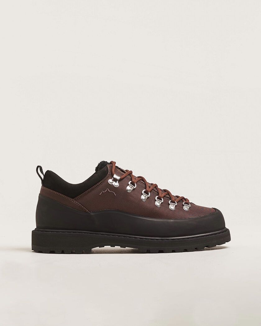 Diemme Roccia Basso Sport Low Boot Mogano Fabric – Brown