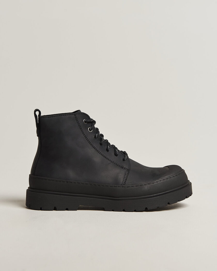 BIRKENSTOCK Prescott Oiled Leather Boot Black – Black