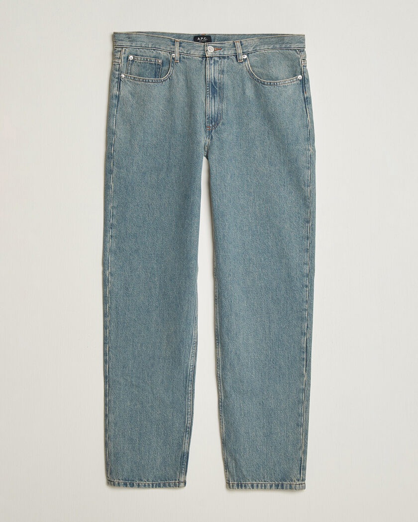 A.P.C. Martin Jeans Washed Indigo – Blue