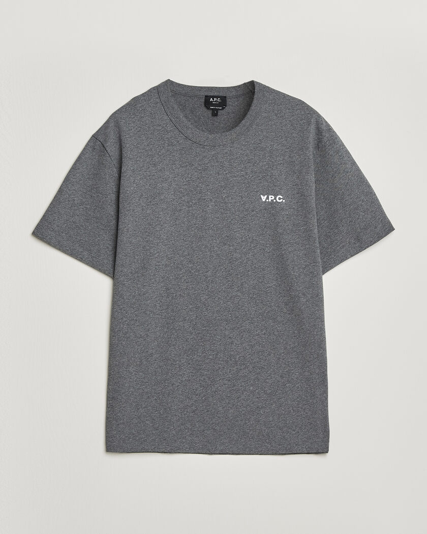 John Smedley Hilcote Wool/Sea Island Cotton T-Shirt Ocean Blue at