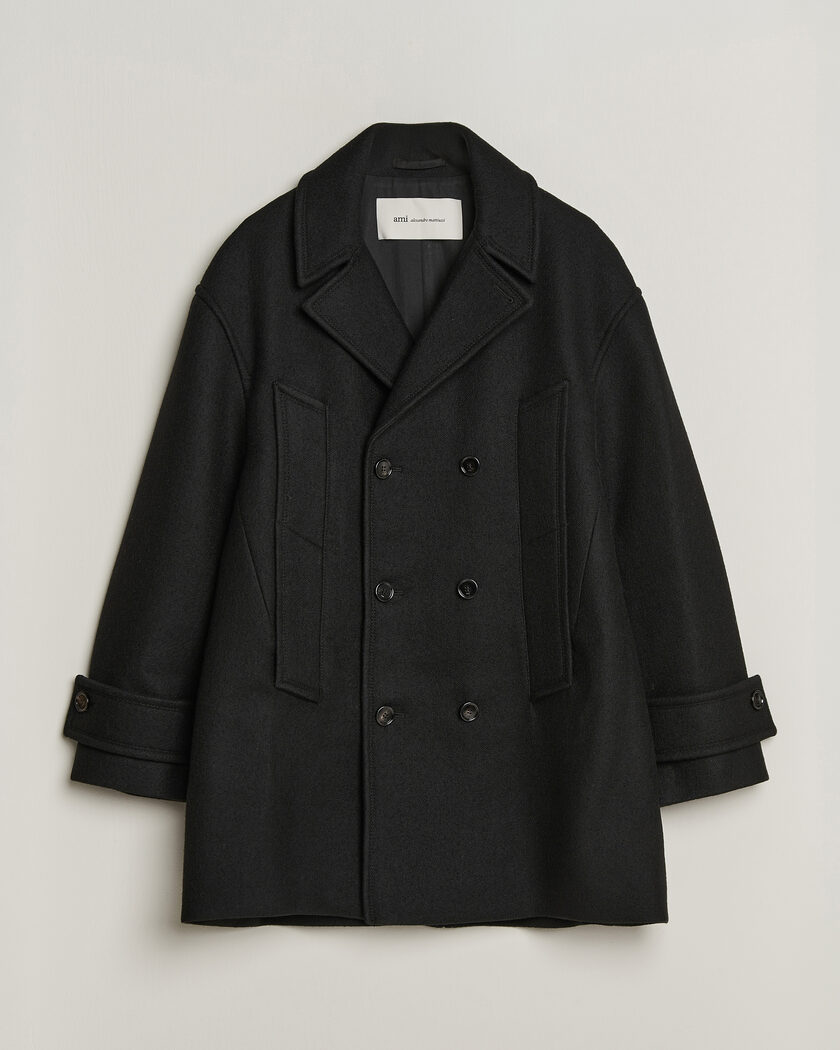 Gloverall Churchill Reefer Peacoat Navy at CareOfCarl.com