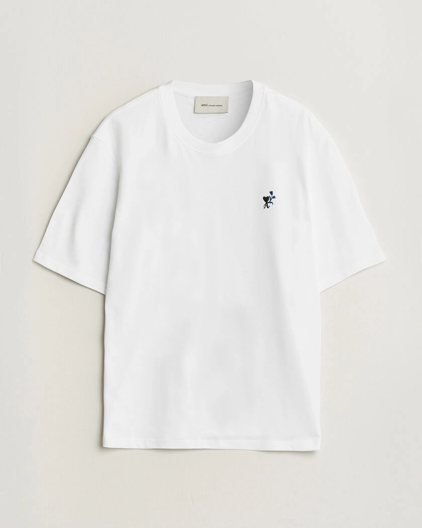 AMI Tulip Logo T-Shirt White – White