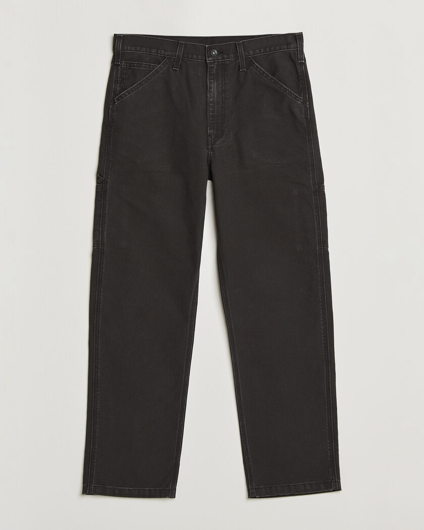 Carhartt WIP Single Knee Smith Denim Pants Black Rinsed at