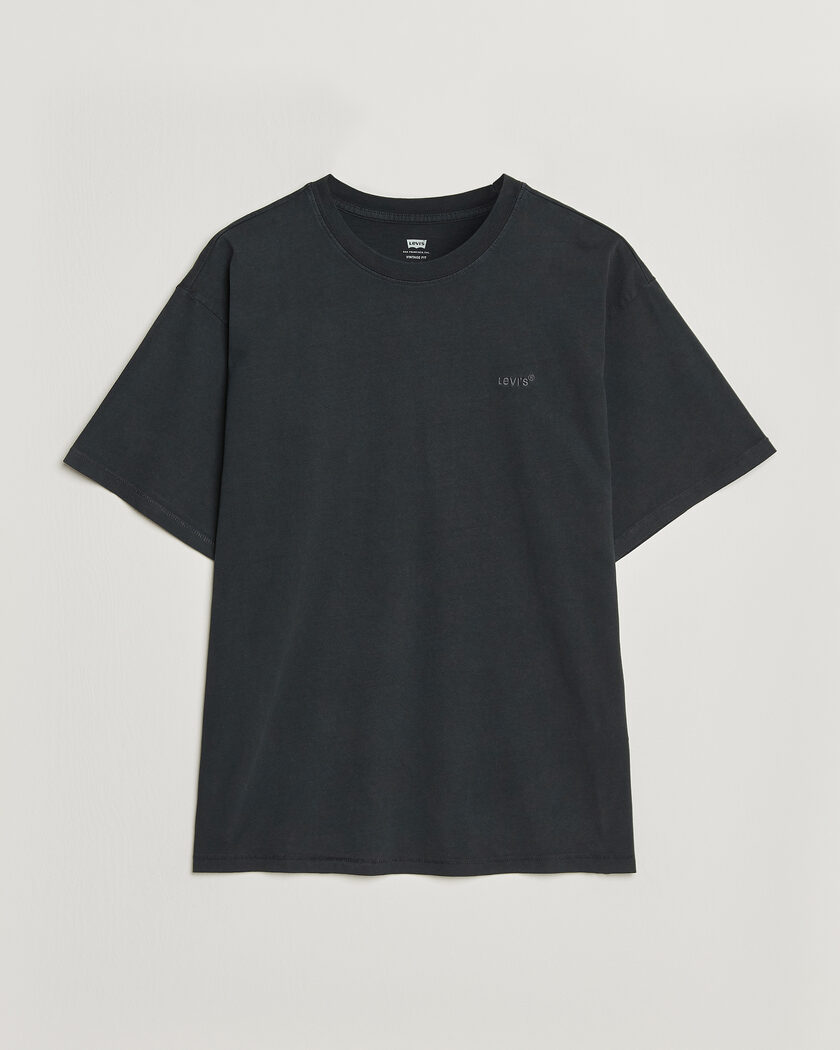 Levi's Red Tab Vintage T-Shirt Weathered Finish Jet Black – Black