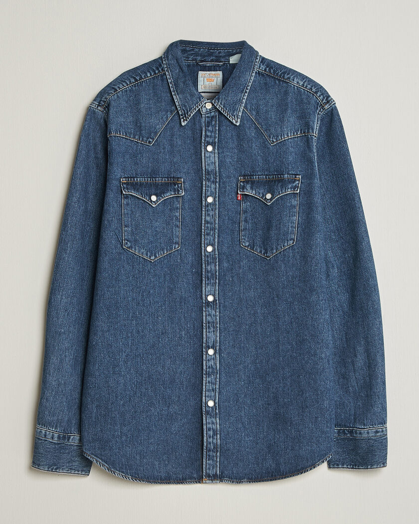 Levi's Barstow Western Standard Shirt Soulcell Western – Blue