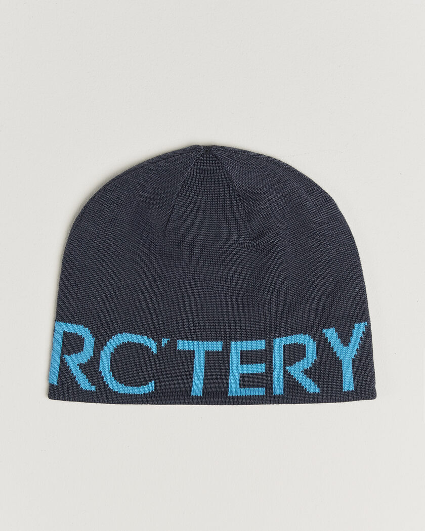 Arc'teryx Word Head Beanie Black Sapphire/Aqua – Blue