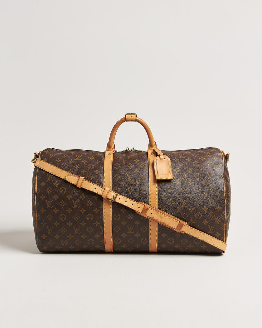 Louis Vuitton Pre-Owned Keepall Bandouliére 55 Monogram – Brown