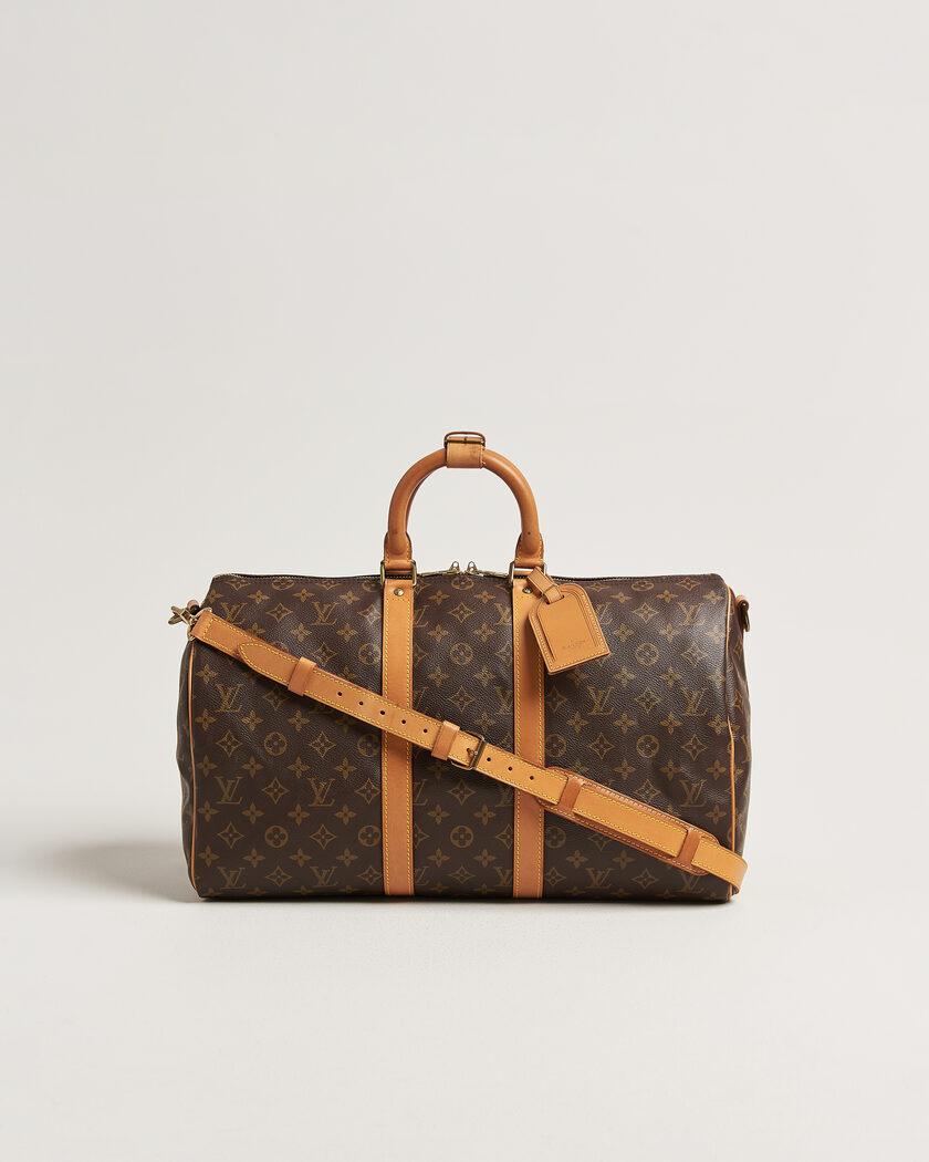 Louis Vuitton Pre-Owned Keepall Bandouliére 45 Monogram – Brown
