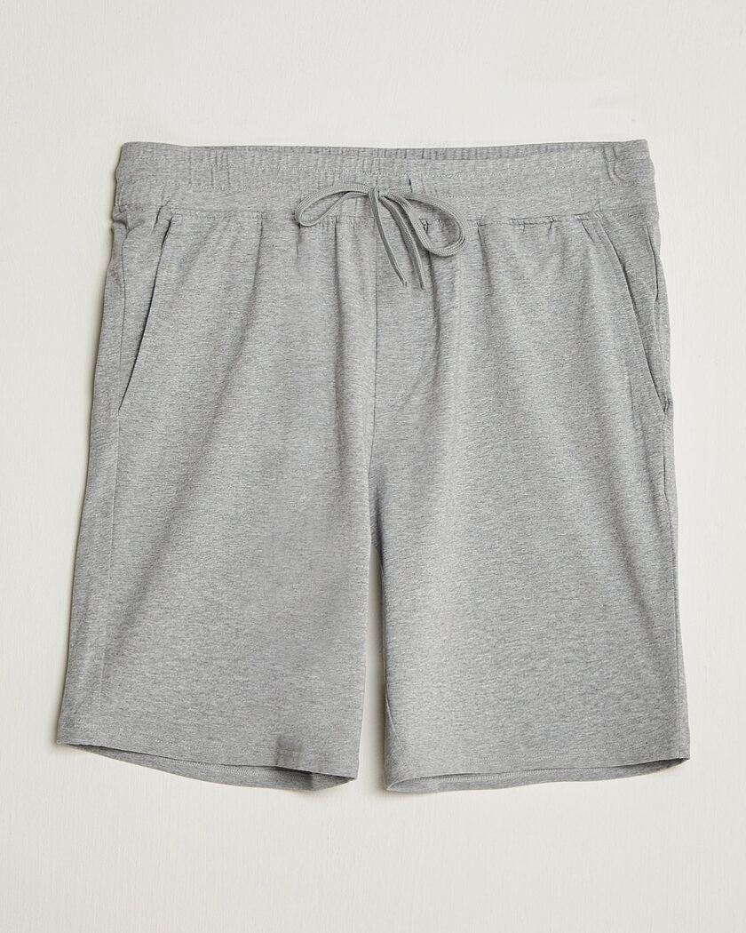 Bread & Boxers Pyjama Shorts Grey Melange – Grey