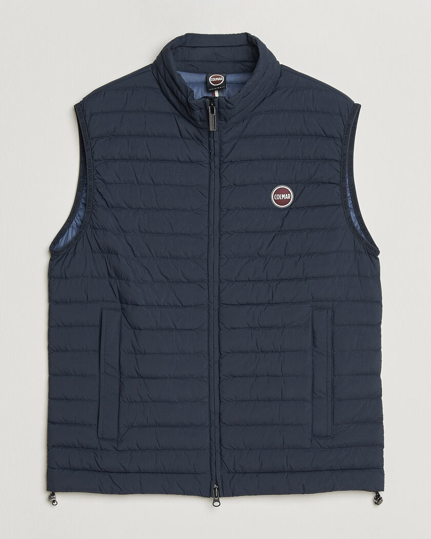 Colmar Lightweight Down Vest Navy – Blue