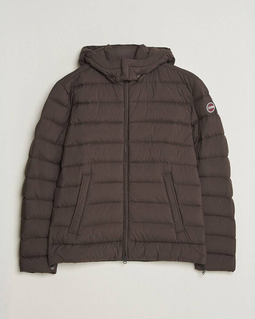 Colmar Quilted Down Jacket Black Coffee – Brown