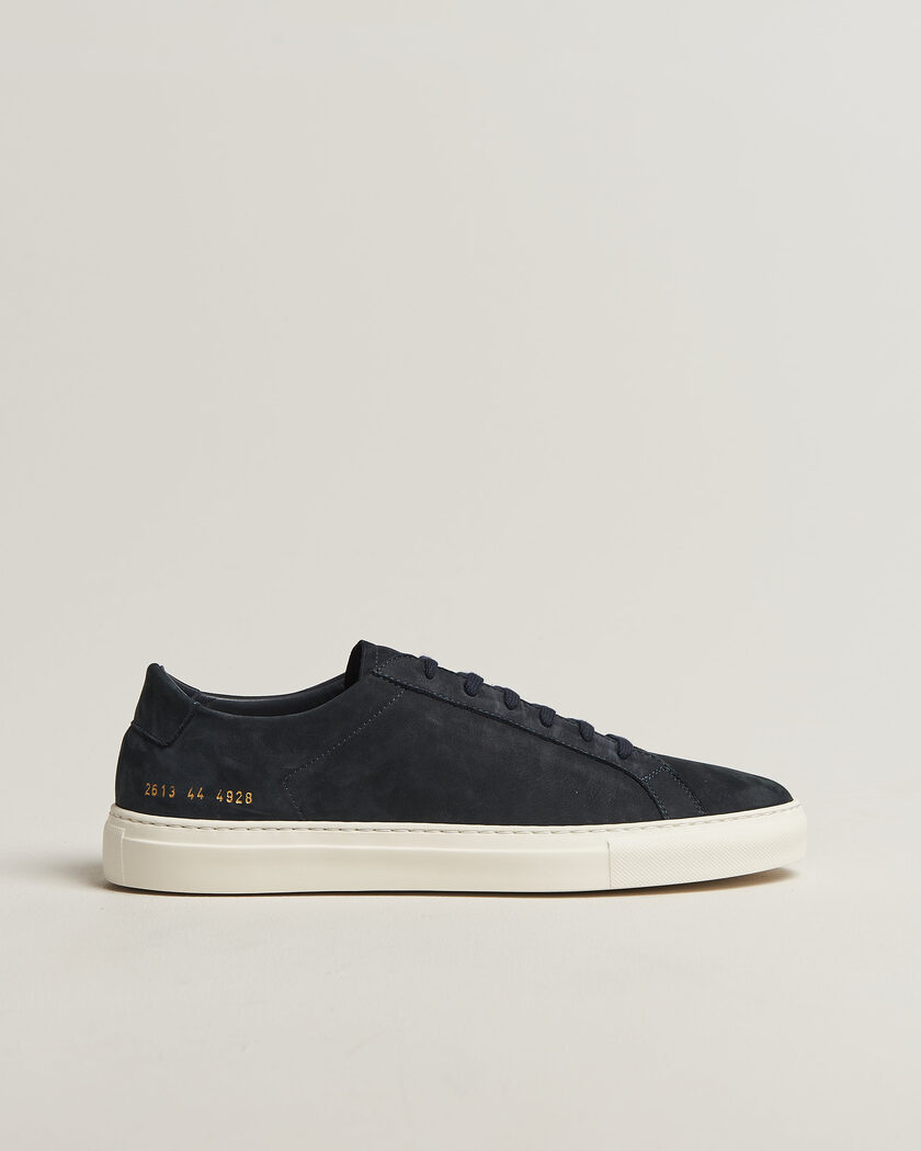 Common Projects Original Achilles Nubuck Sneaker Navy – Blue