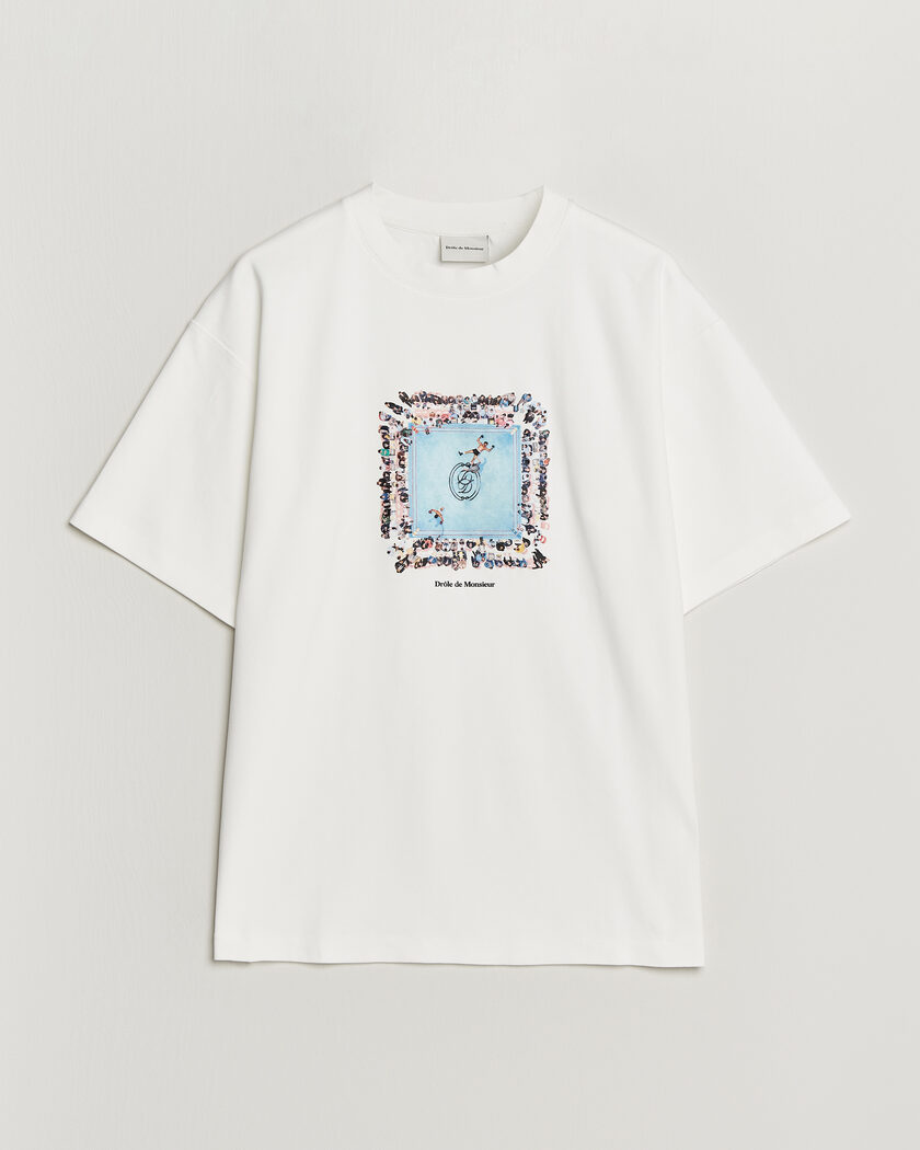 Maison Kitsuné Chillax Fox T-Shirt White at CareOfCarl.com