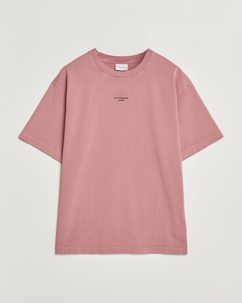 AMI Paris Logo T-Shirt Dark Coffee at CareOfCarl.com