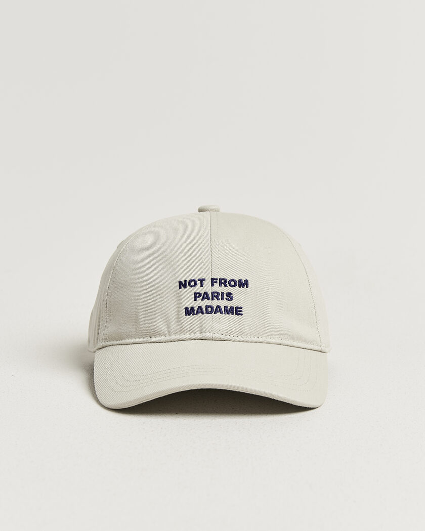 Drôle de Monsieur Slogan Baseball Cap Grey – Grey