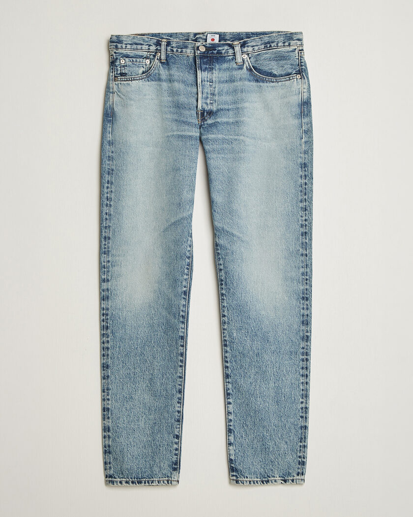 EDWIN Regular Tapered Rainbow Selvage Jeans Light Used – Blue