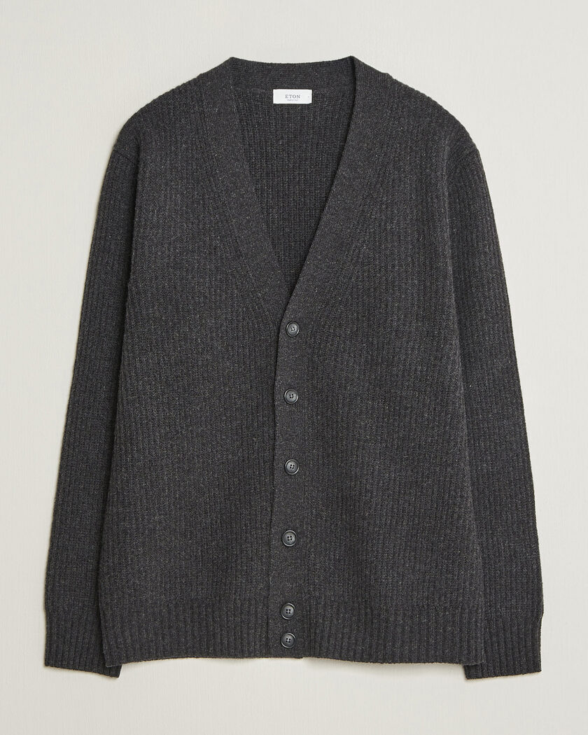 Zanone Soft Cotton Chioto Cardigan Navy at CareOfCarl.com