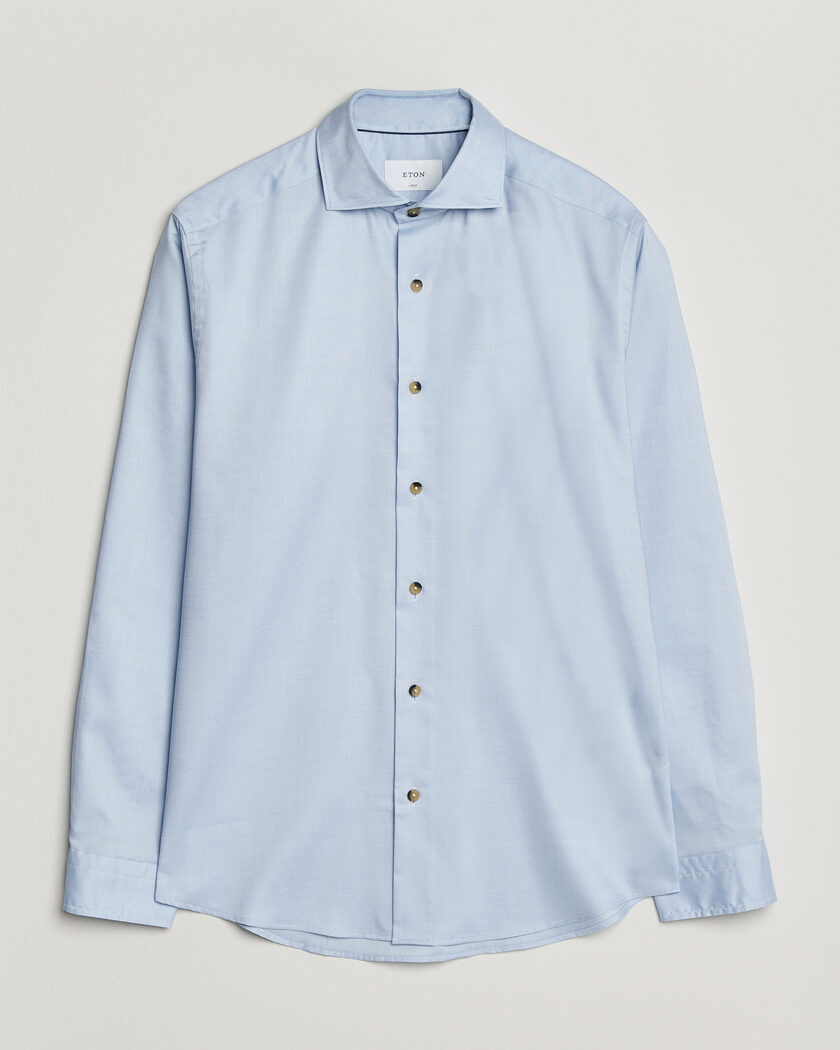 Eton Signature Oxford Shirt Light Blue – Blue