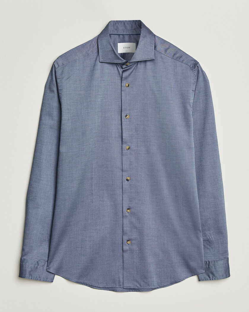 Eton Signature Oxford Shirt Blue – Blue