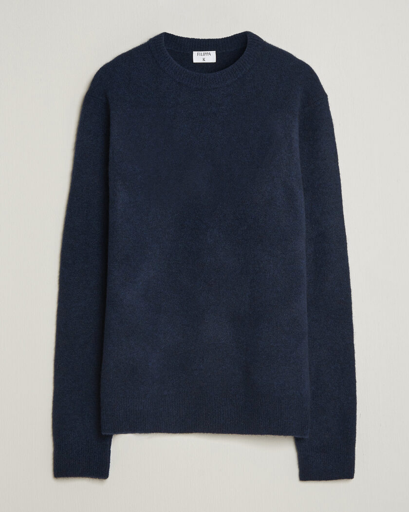 Filippa K Yak Knitted Sweater Navy – Blue