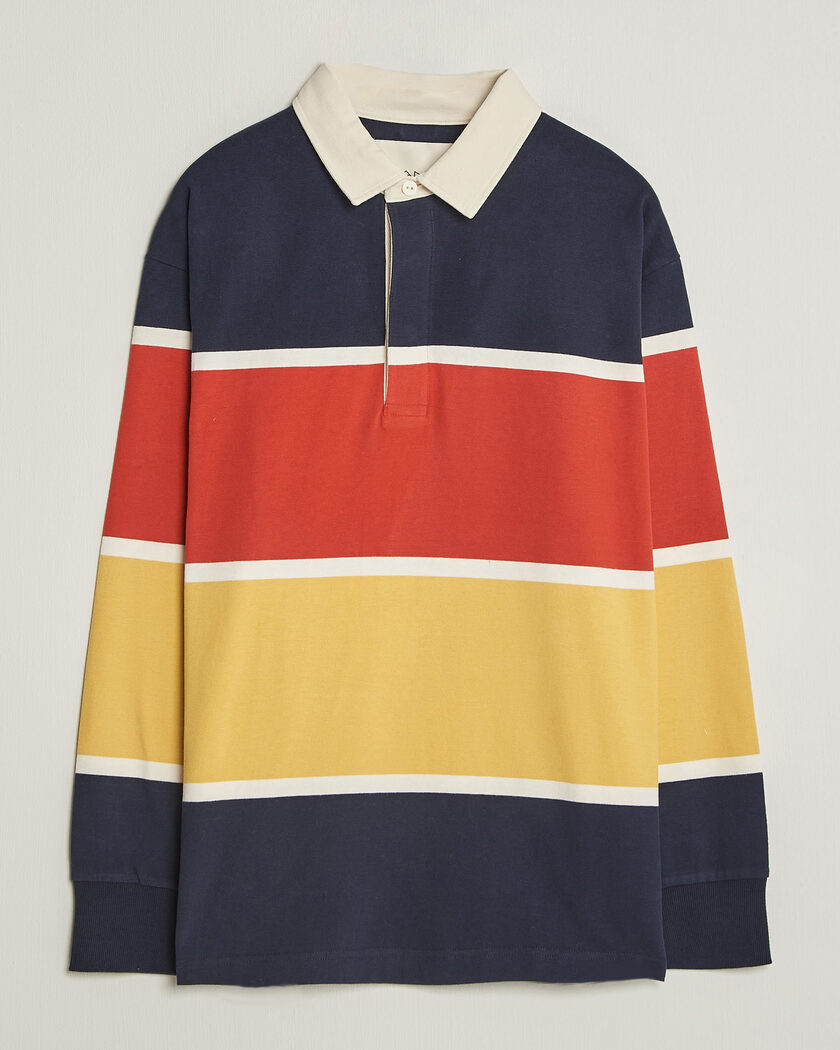 Polo Ralph Lauren Jersey Striped Rugger Red/Classic Azure at
