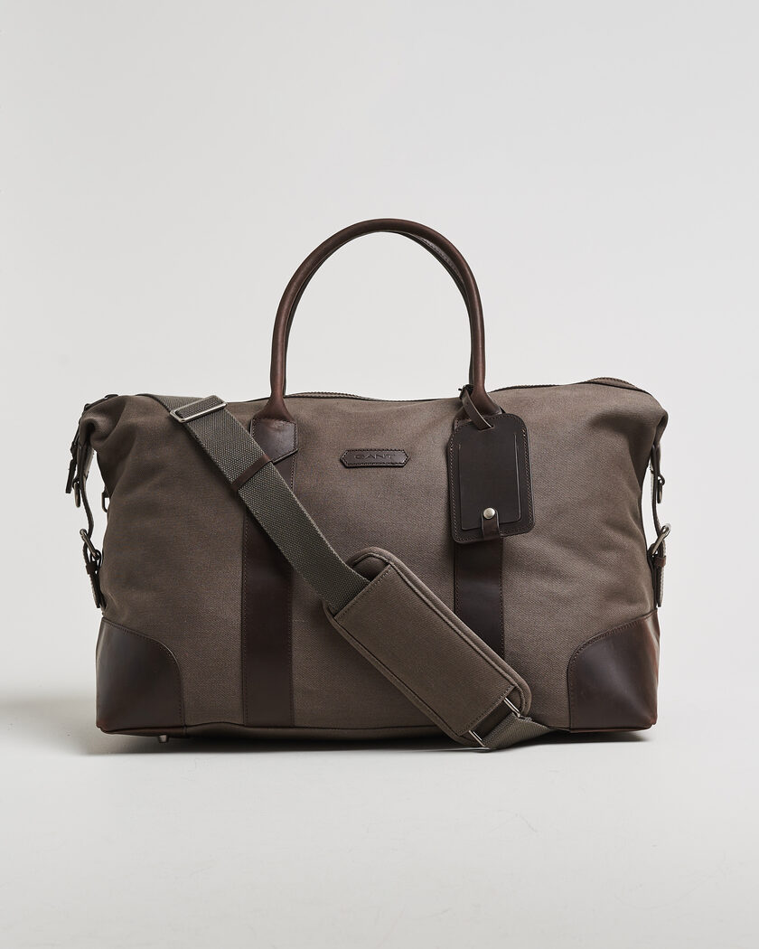 Gant Modern Premium Canvas Duffle Bag Faded Taupe – Brown