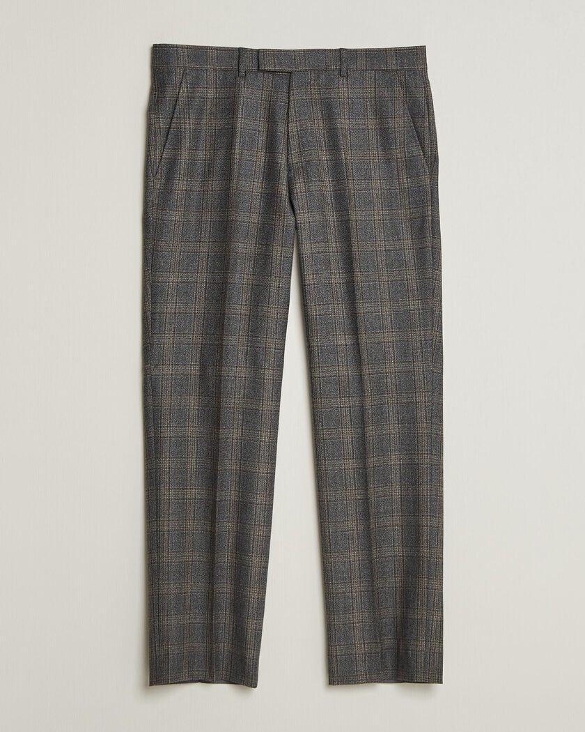 BOSS BLACK Genius Wool Tech Trousers Dark Blue at CareOfCarl.com
