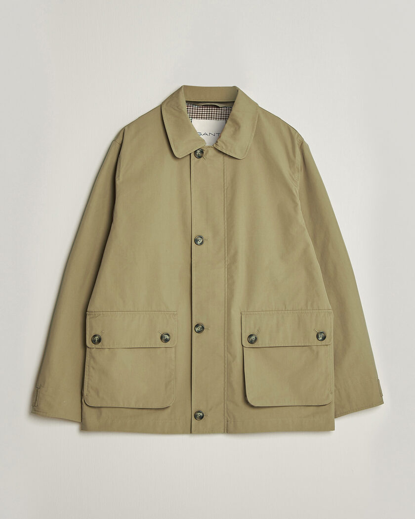 Gant Cotton Barn Jacket Light Taupe – Beige