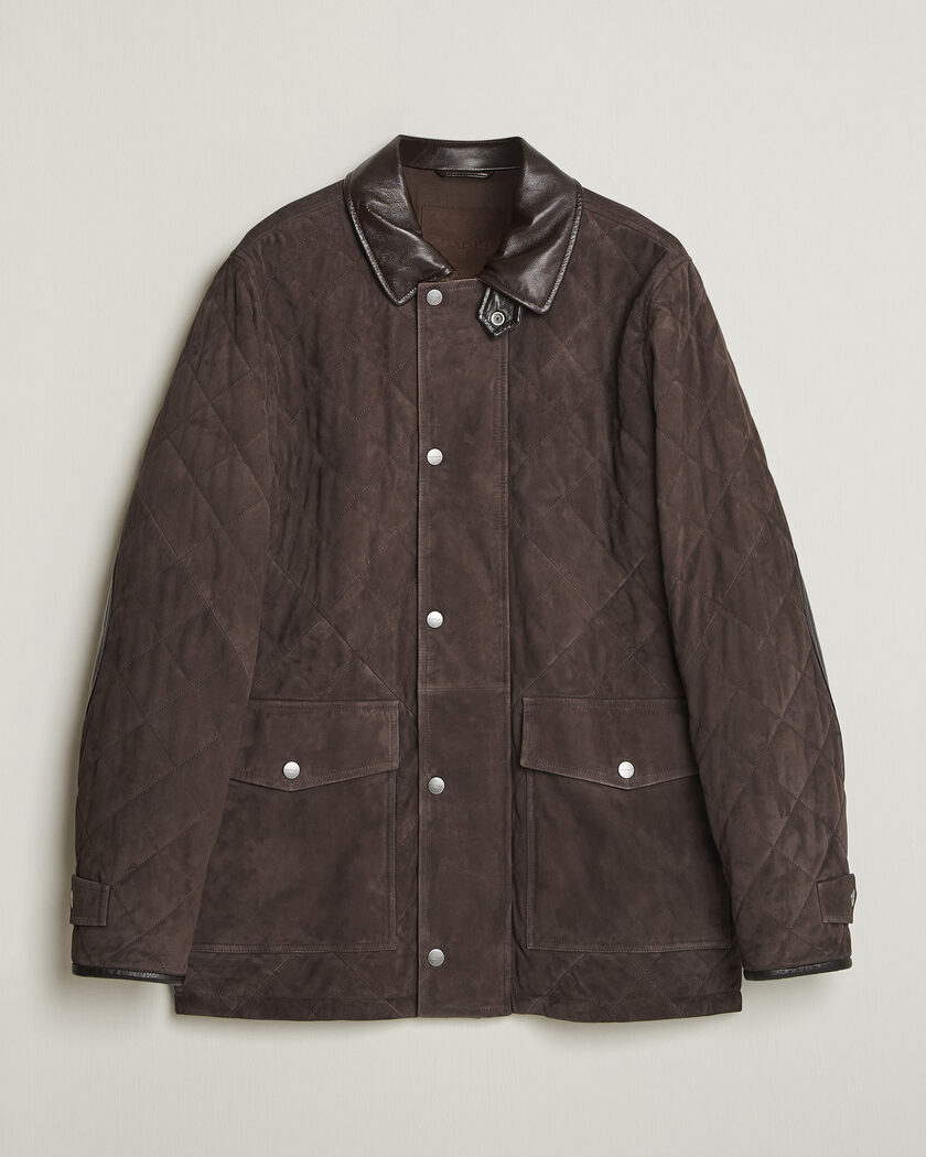 Valstar Valstarino Suede Jacket Muschio at CareOfCarl.com