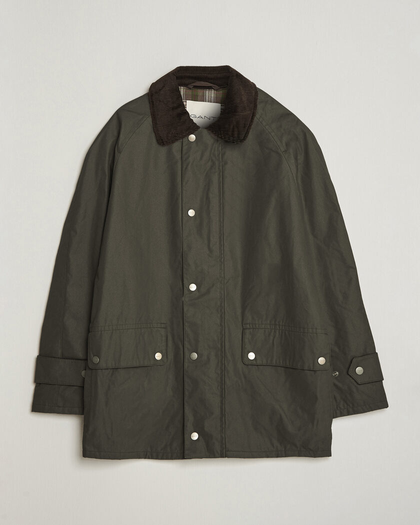 Sunflower Waxed Ripstop Jacket Black at CareOfCarl.com