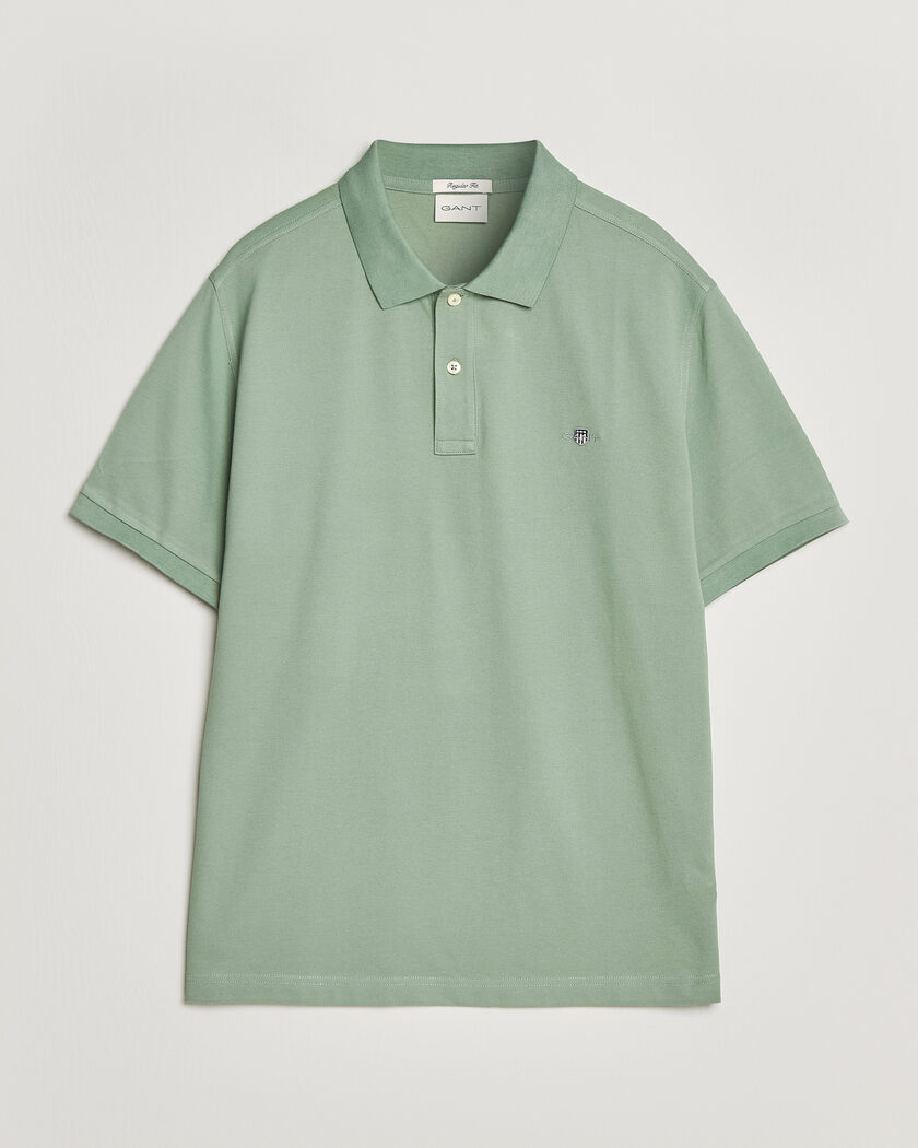 Lacoste Original Polo Piké Khaki Green at CareOfCarl.com
