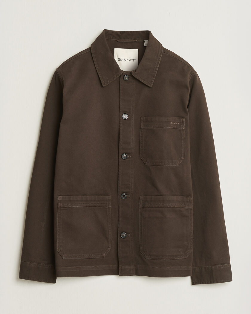 Polo Ralph Lauren Corduroy Full Zip Overshirt Black at CareOfCarl.com