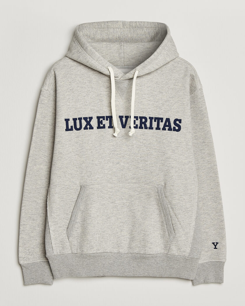 RRL Hooded Pullover Athletic Grey Heather at CareOfCarl.com