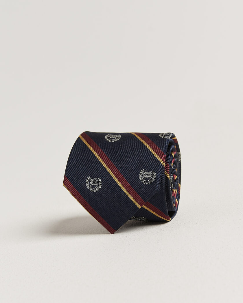  Gant YALE Crest Tie Marine – Blue