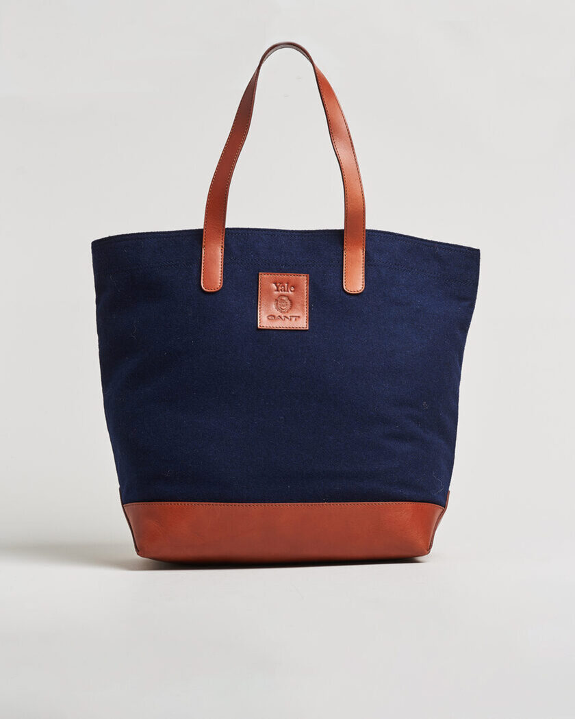 Gant YALE Melton Tote Bag Marine – Blue