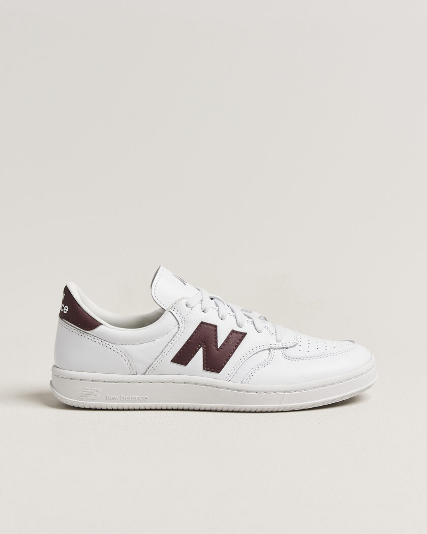 New Balance T500 Sneakers White/Cherry – White