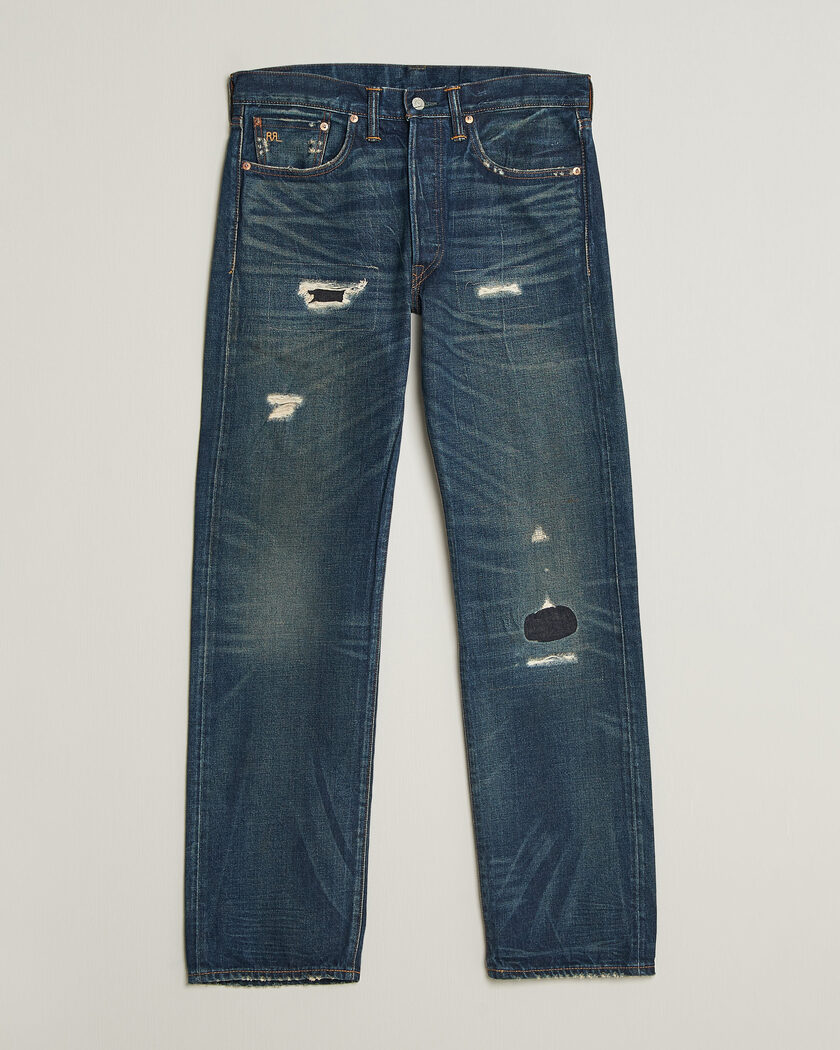 Zegna 5-Pocket Denim Jeans Medium Blue Wash at CareOfCarl.com