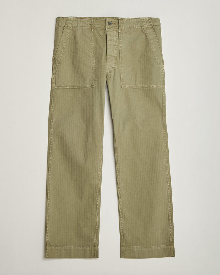 RRL Army Utility Pants Brewster Green – Green
