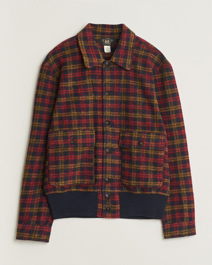 Maison Kitsuné Knitted College Varsity Jacket Rich Vanilla at
