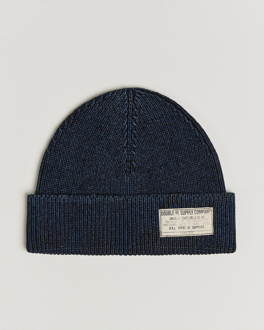 RRL Watch Cap Midnight at CareOfCarl.com