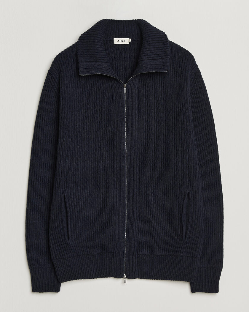 John Smedley Petworth Extra Fine Merino Cardigan Charcoal at