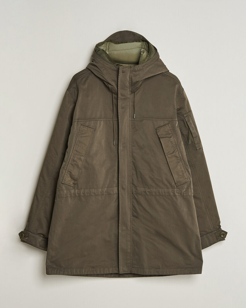  C.P. Company Micro Kei 2 in 1 Nylon Parka Olive – Green